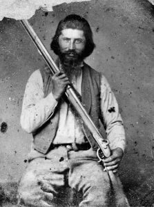 Alexandre Guerrette dit Dumont. Born 1815 at La baye verte (Green Bay), Wisconsin, Dumont was one of the earliest settlers in Oregon's Umpqua region.